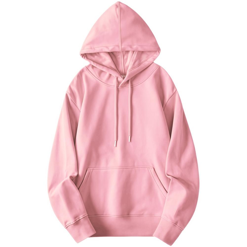 Spring And Autumn Wear Hoodie Drawstring Hoodie Brand New Pure Color Pattern - Picture 21 of 79