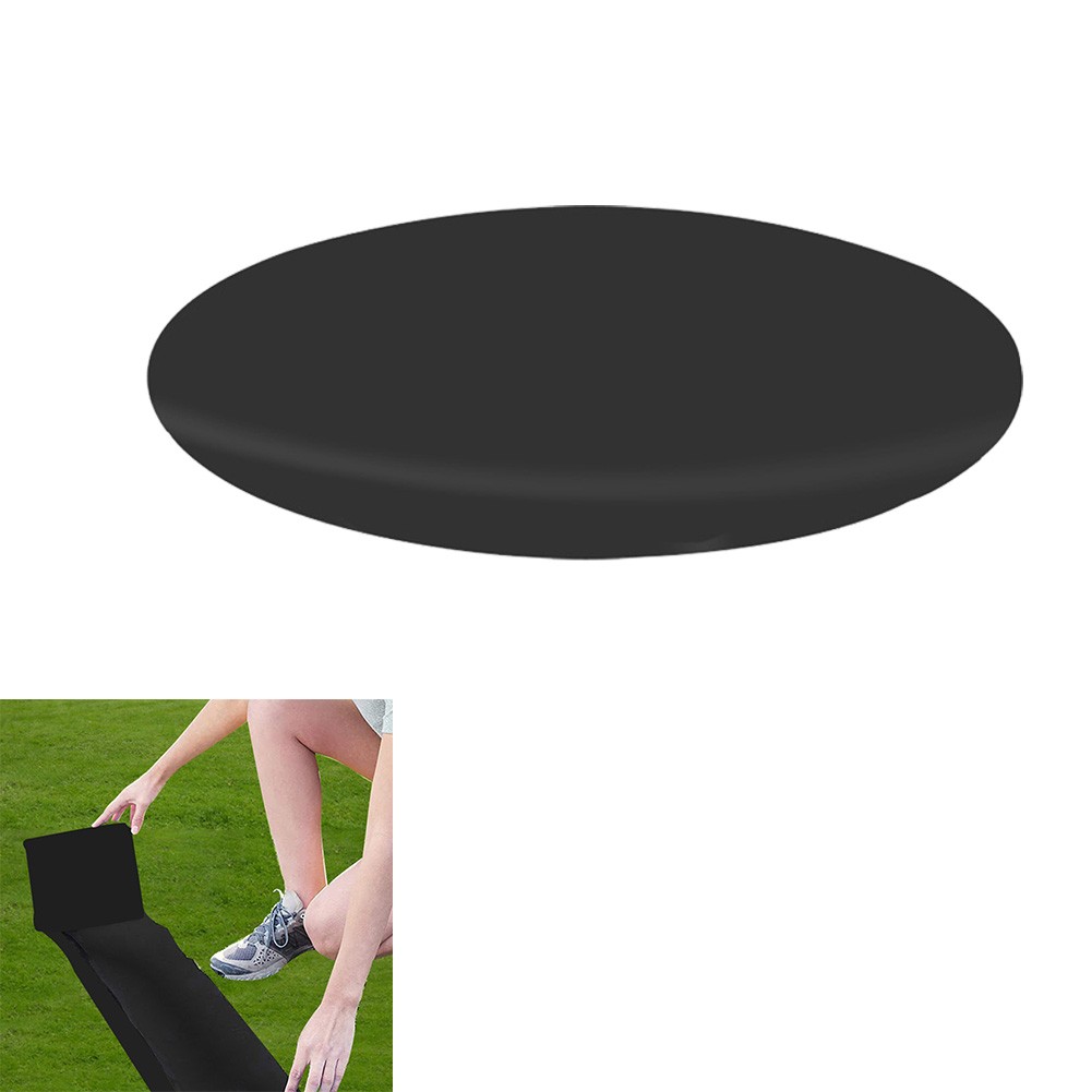 Round Cover for Inflatable Pool Above Ground with Drain Holes and Tight Rope