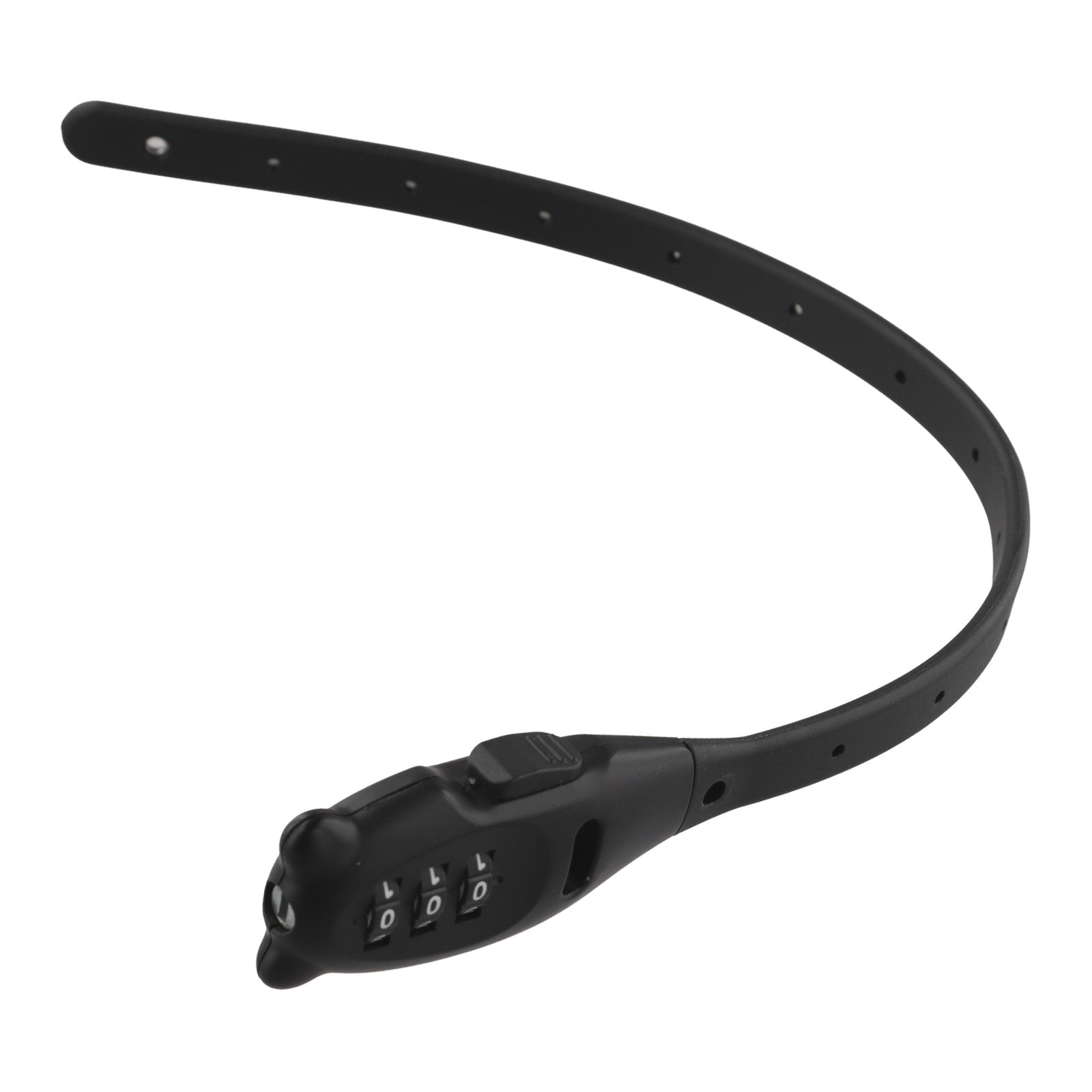 Lightweight Password Cable Lock Adjustable and Easy to Use for Bike Security