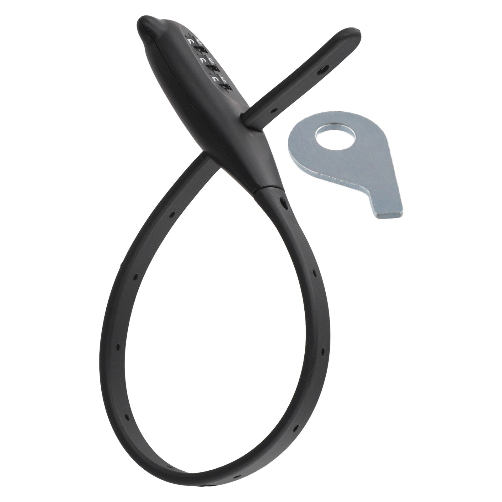 Lightweight Password Cable Lock Adjustable and Easy to Use for Bike Security