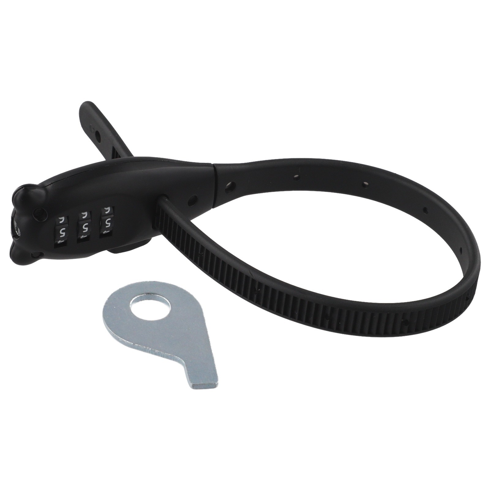 Lightweight Password Cable Lock Adjustable and Easy to Use for Bike Security