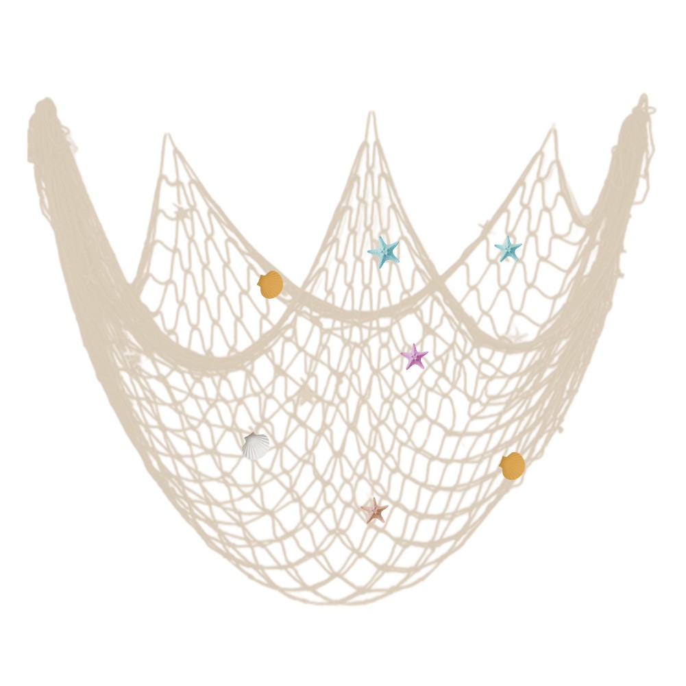 Fishing Net Decoration Decorative Fishing Nets Relaxing Room Atmosphere - Picture 22 of 35
