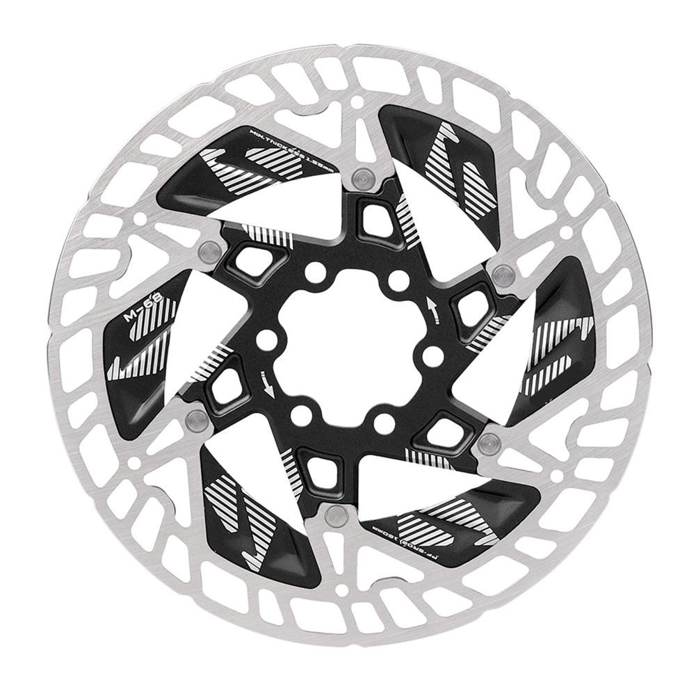 160mm Brake Disc for Mountain Bikes Aluminium Alloy Carbon Steel 6 Bolts - Picture 13 of 16
