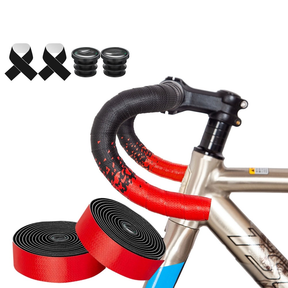 Comfort and Grip with Triangular Gradient Handlebar Tape for Road Cycling