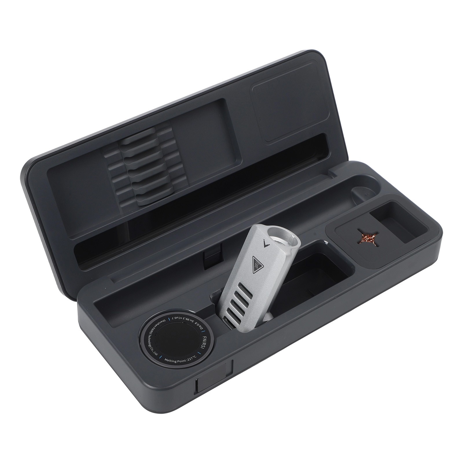 Soldador inteligente HS02 con múltiples protocolos de carga y almacenamiento - Imagen 26 de 41