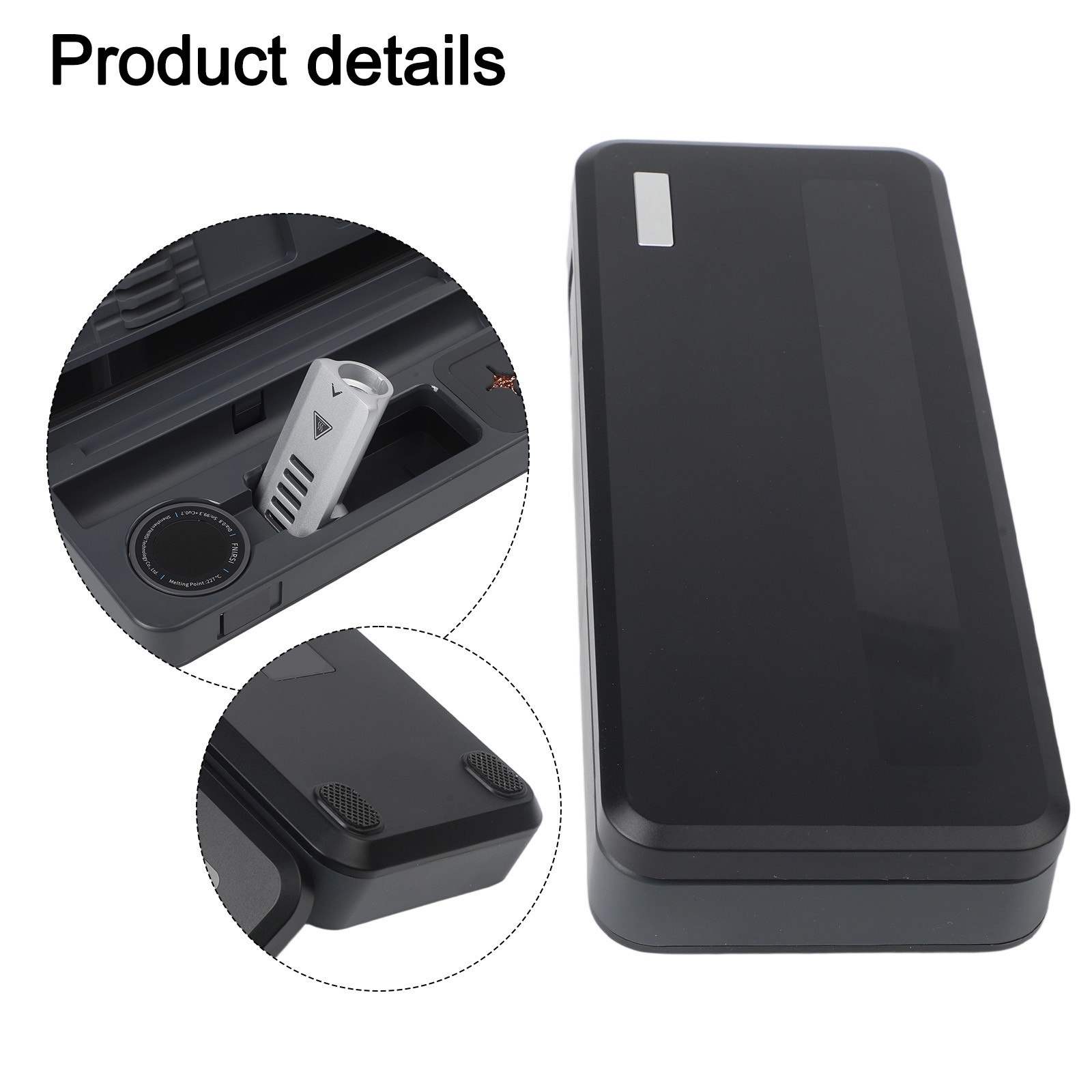 Soldador inteligente HS02 con múltiples protocolos de carga y almacenamiento - Imagen 30 de 41