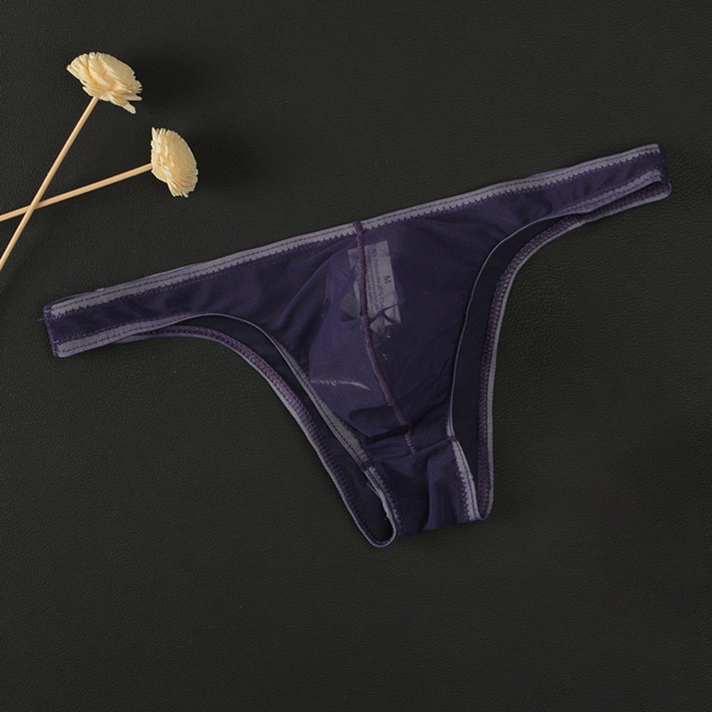 Men See Through Ultrathin Breathable Pouch Briefs for Comfortable Daily Wear - Picture 30 of 32