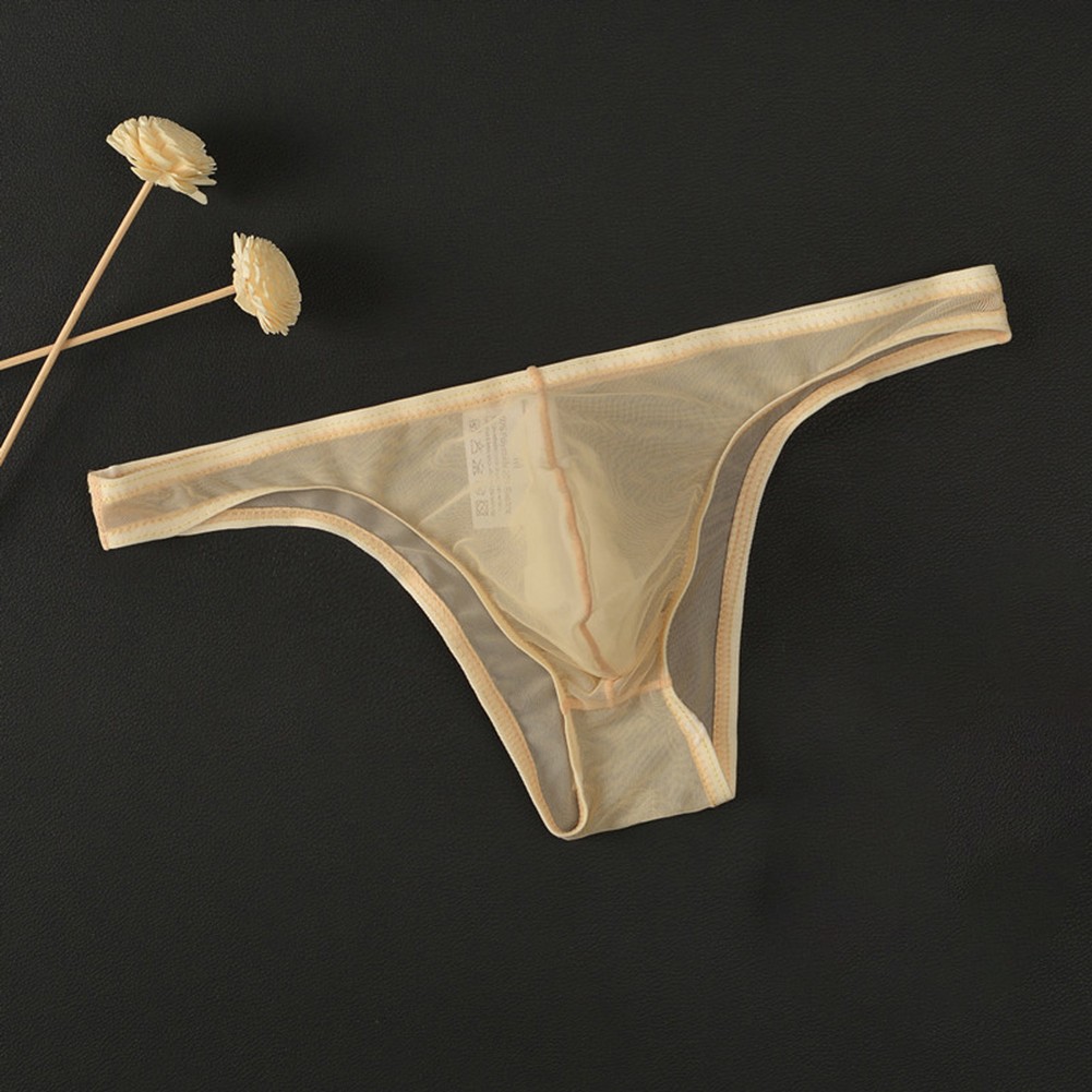 Men See Through Ultrathin Breathable Pouch Briefs for Comfortable Daily Wear - Picture 20 of 32