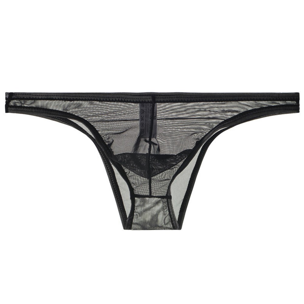 Men See Through Ultrathin Breathable Pouch Briefs for Comfortable Daily Wear - Picture 15 of 32
