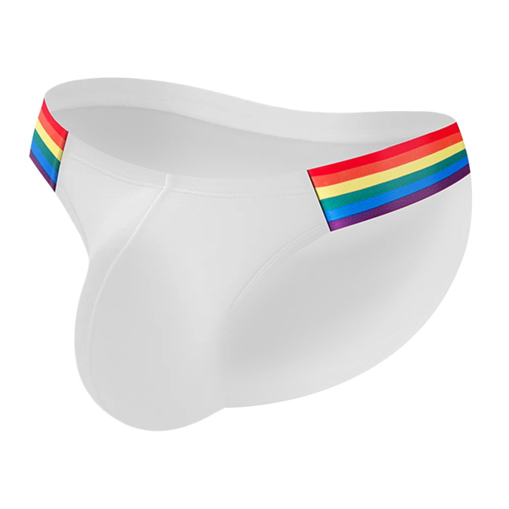 Baumwolle Herren Slip mit Ausbuchtung Beutel hohe Gabel atmungsaktiv niedrige Taille Unterwäsche - Bild 15 von 28