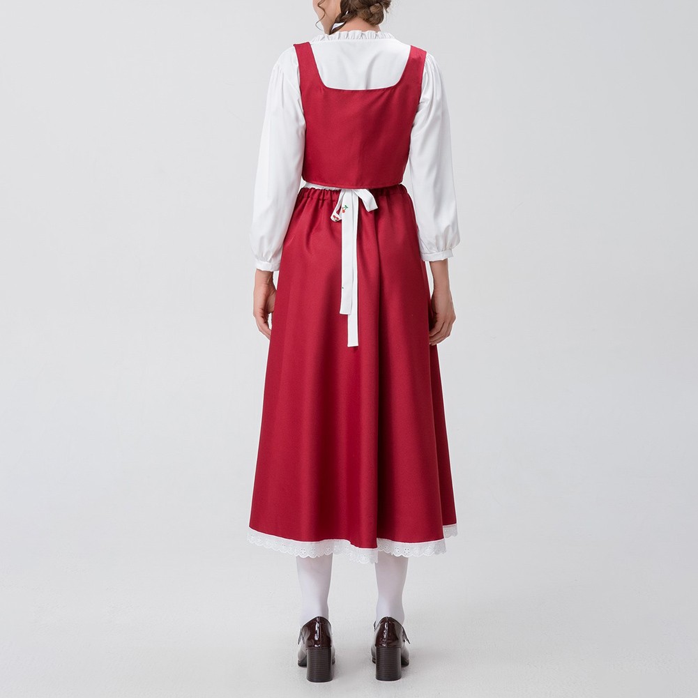 Princess Dress Suit Little Red Riding Hood Dress Costume Parties Casual Wear - Picture 18 of 44
