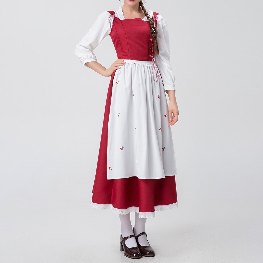 Princess Dress Suit Little Red Riding Hood Dress Costume Parties Casual Wear - Picture 16 of 44