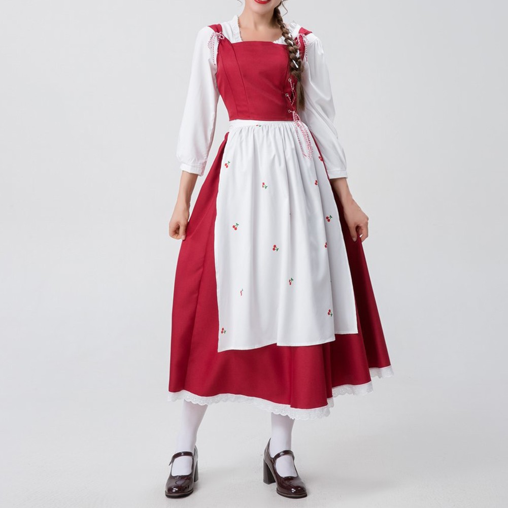 Princess Dress Suit Little Red Riding Hood Dress Costume Parties Casual Wear - Picture 15 of 44