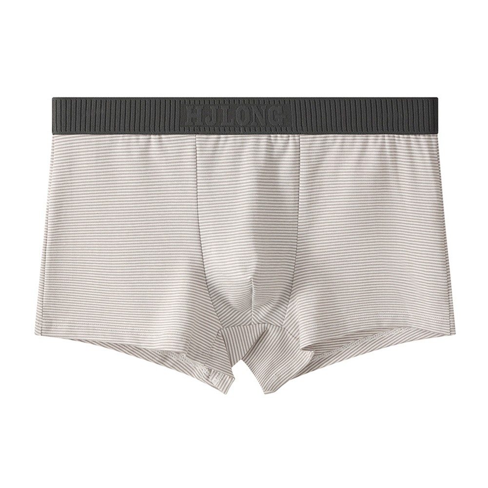 Comfortable Cotton Men Boxers Breathable Underpants Pouch Stripe Pattern - Picture 11 of 15