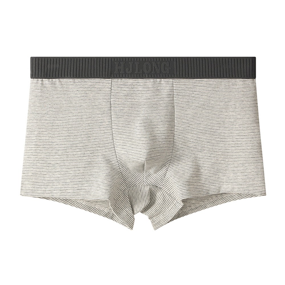 Comfortable Cotton Men Boxers Breathable Underpants Pouch Stripe Pattern - Picture 14 of 15
