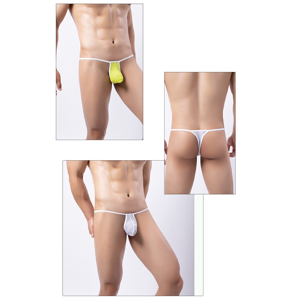 Daily Use Breathable G-String Male Underwear Classic Style Comfortable Fit - Picture 13 of 13