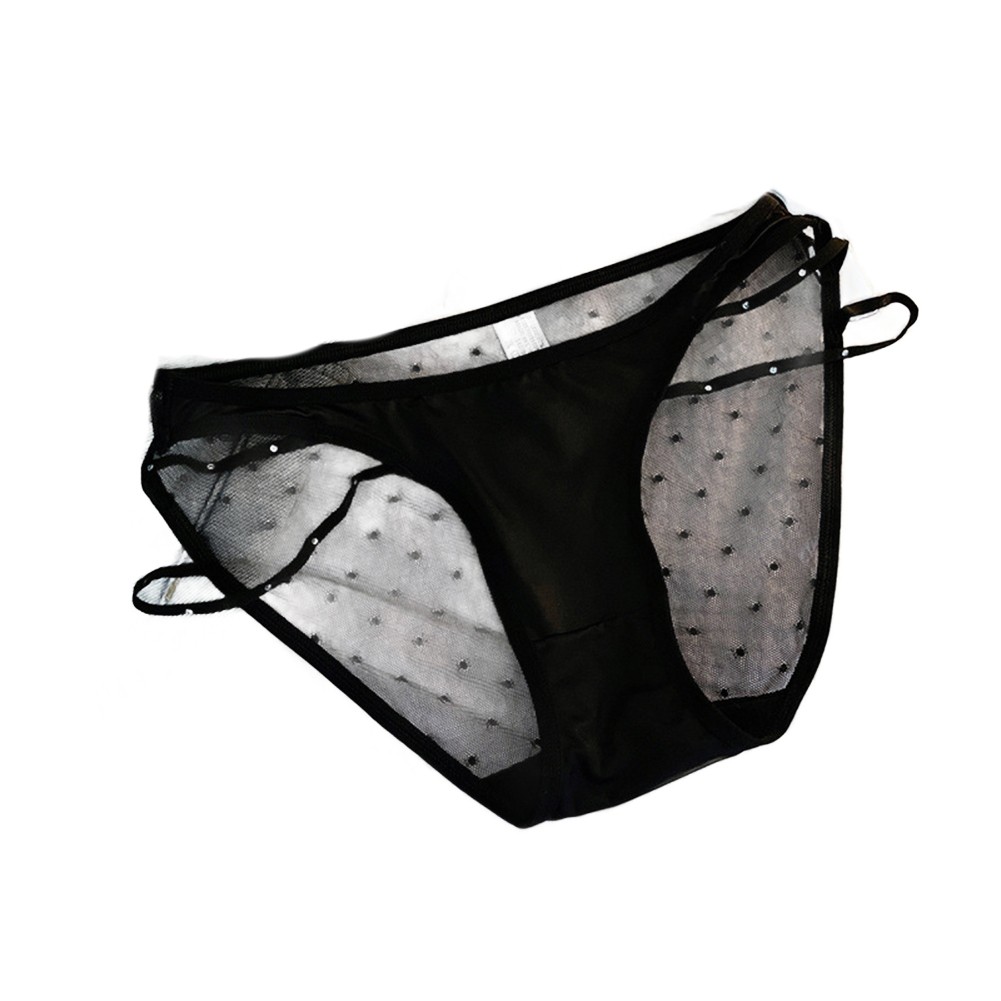 Breathable Women’s Panties Low Rise Design Regular Length Solid Pattern