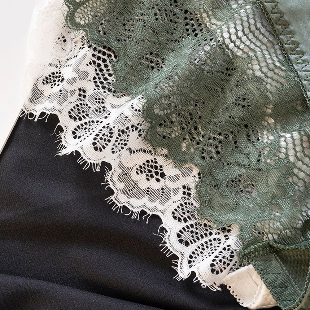 Comfortable Lace Satin Women's Underwear Low Waist Style for Daily Use - Picture 26 of 34