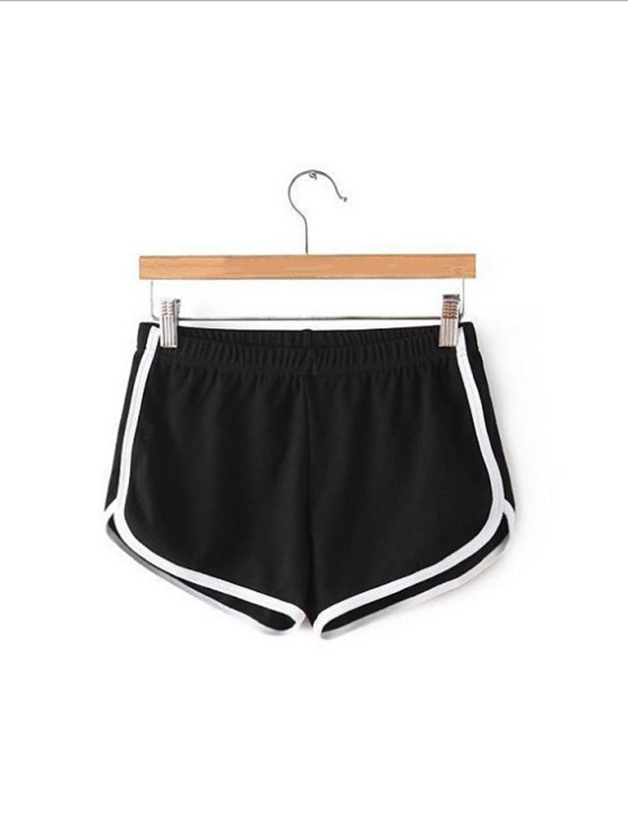 Breathable Casual Athletic Shorts Women Summer Comfortable Elastic Waistband - Picture 18 of 28