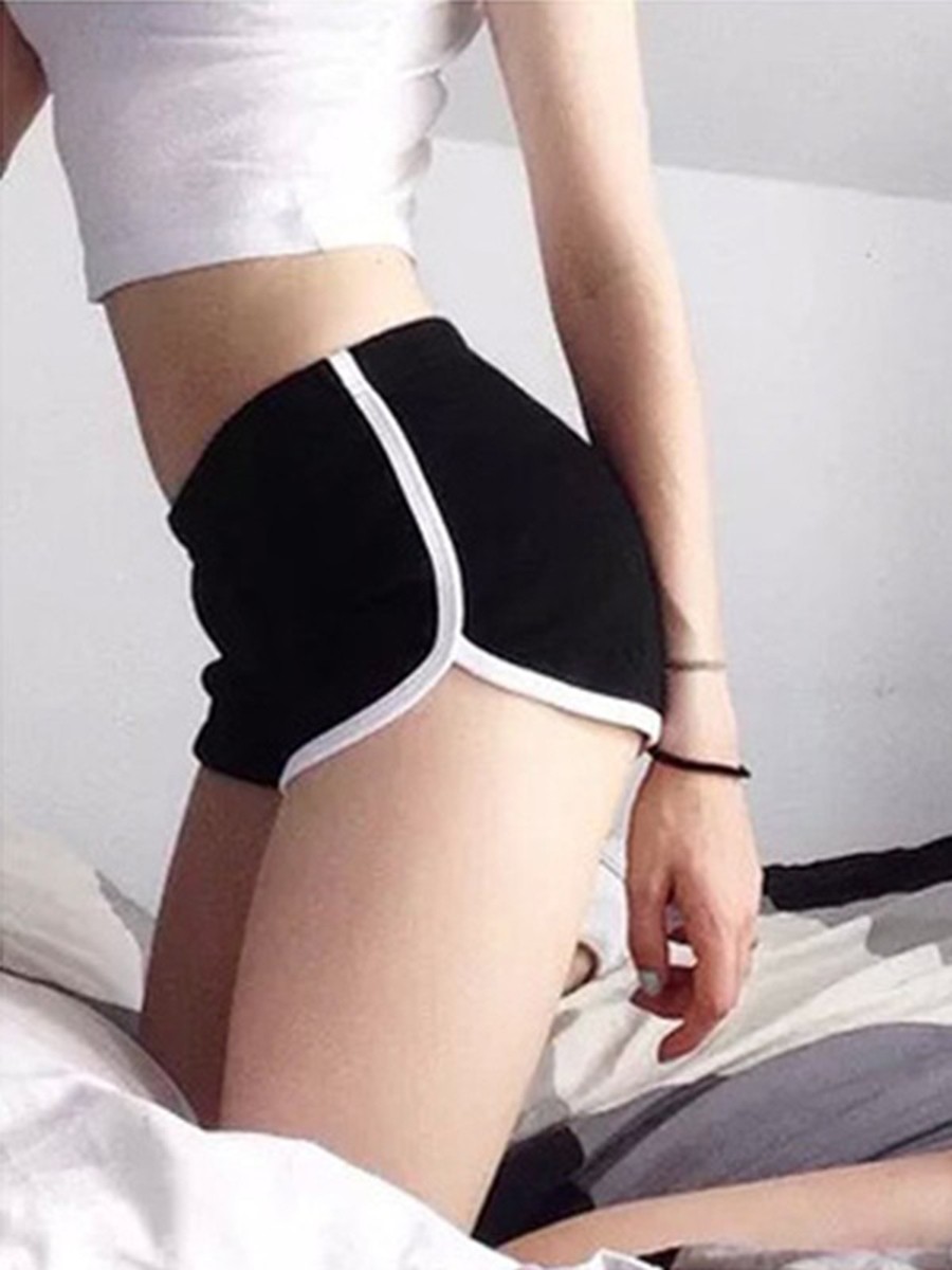 Breathable Casual Athletic Shorts Women Summer Comfortable Elastic Waistband - Picture 19 of 28