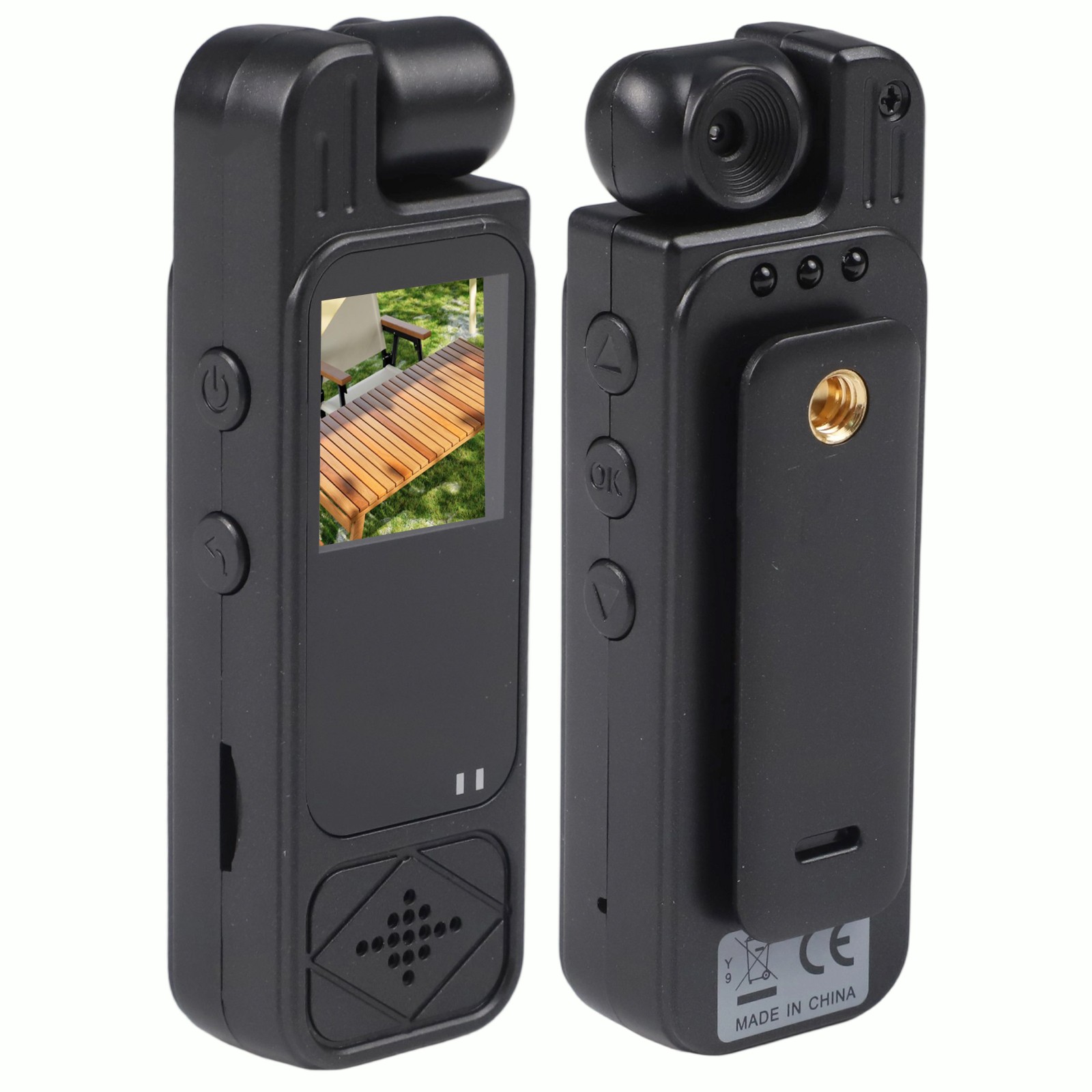 Lightweight 1080P Action Camera with Rotatable Lens for Outdoor Activities - Picture 24 of 26