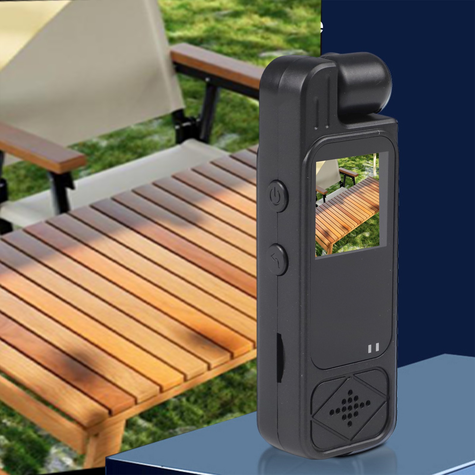Lightweight 1080P Action Camera with Rotatable Lens for Outdoor Activities - Picture 18 of 26