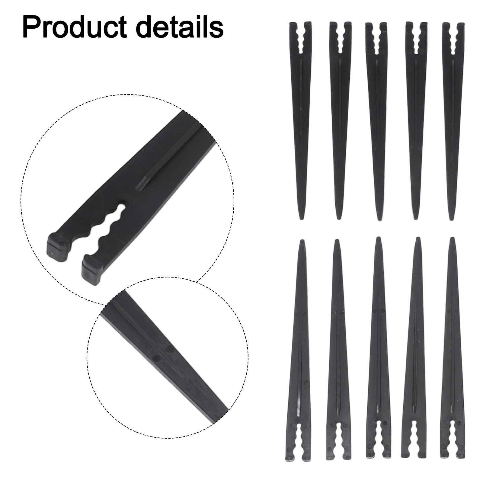Strong Plastic Hose Holder for Drip Irrigation 200pcs Set for Ground Connection