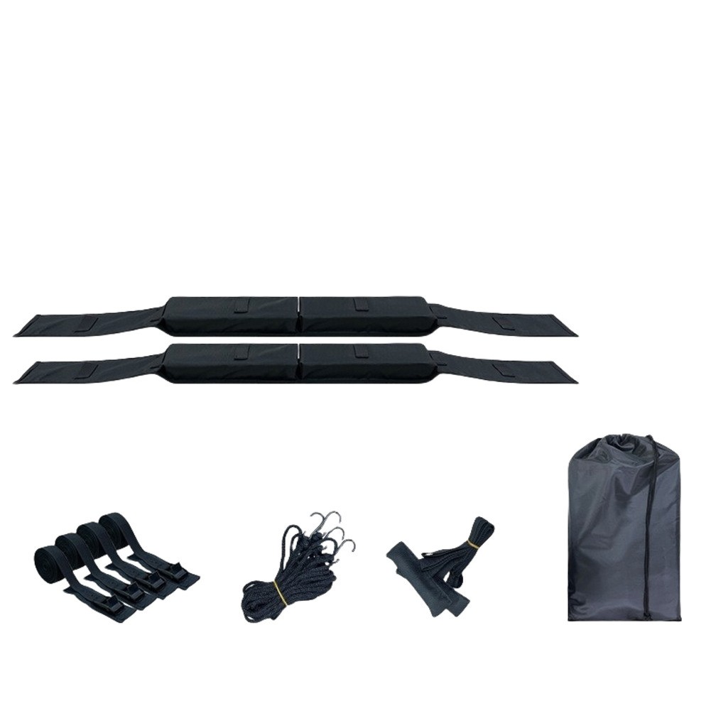 For kayak Roof Rack Pads Soft Set with Anti Skid Pads Fixing Straps and Bag - Picture 23 of 23