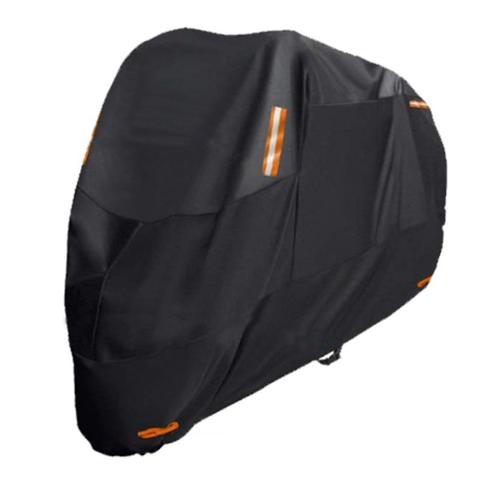 Motorcycle Cover with UV Protection and Reflective Strips for Enhanced Safety