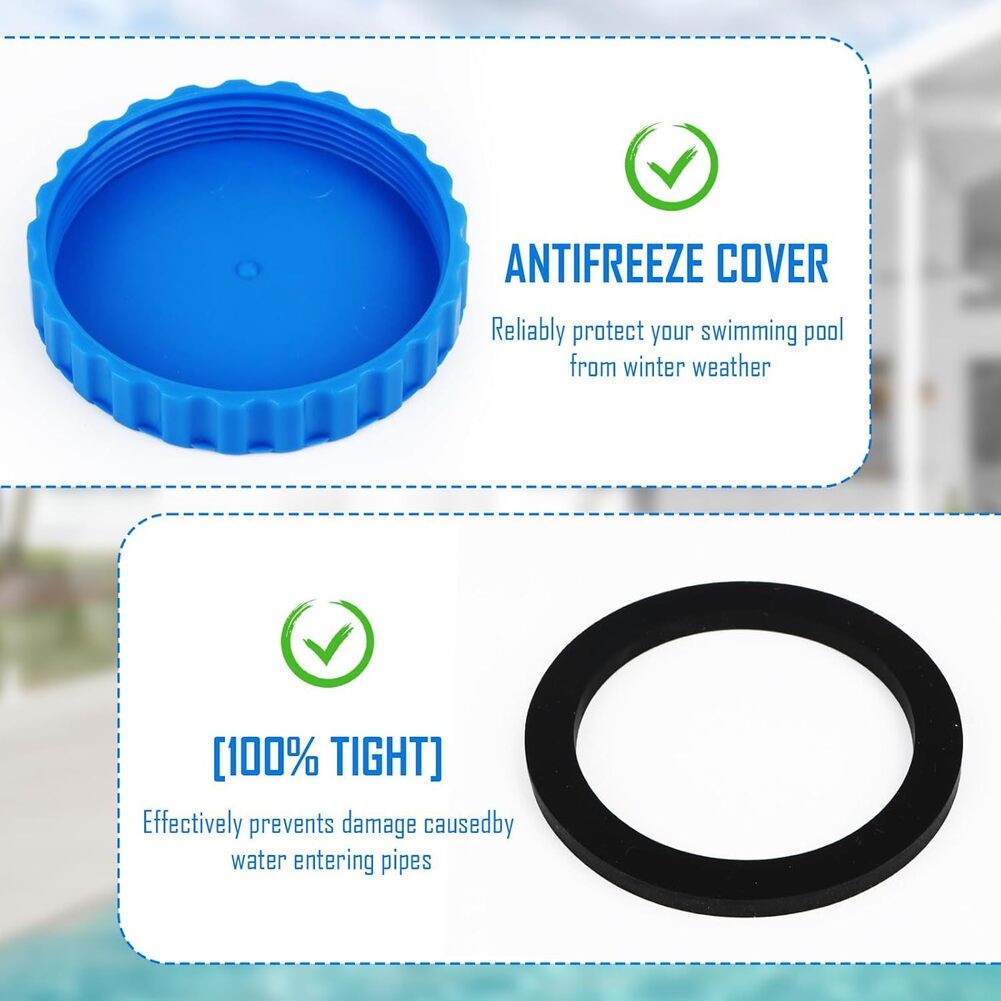 Heavy Duty Freeze Proof Pool Cover Leak Resistant for Above Ground Pool Winter - Picture 31 of 36