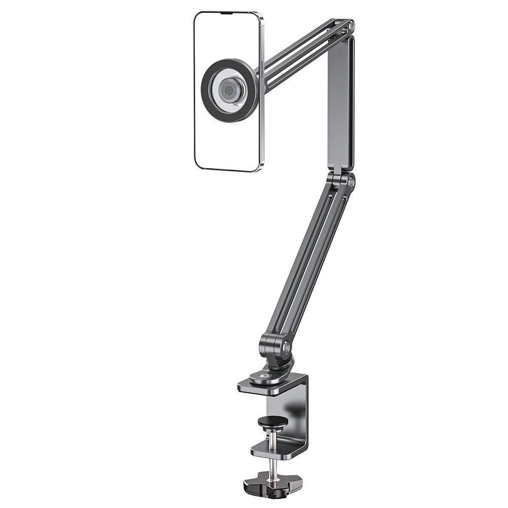 Support Tablette en Aluminium 360 Degrés avec Hauteur Réglable et Design Antidérapant - Photo 4/5