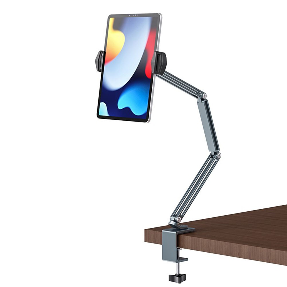 Verstellbarer Aluminium Tablet Ständer mit 360 Grad Drehung und Ladeanschluss - Photo 14/14