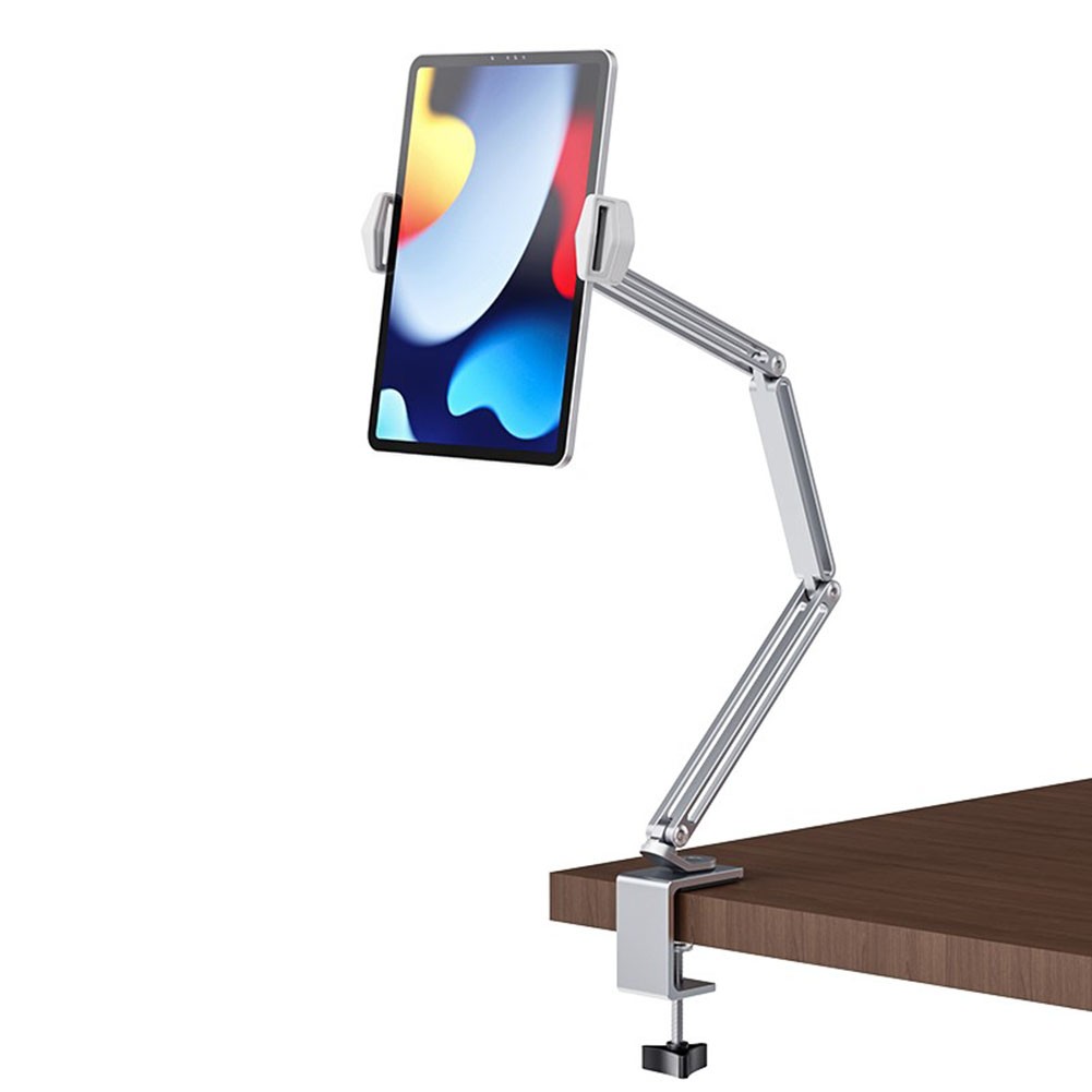 Verstellbarer Aluminium Tablet Ständer mit 360 Grad Drehung und Ladeanschluss - Photo 13/14