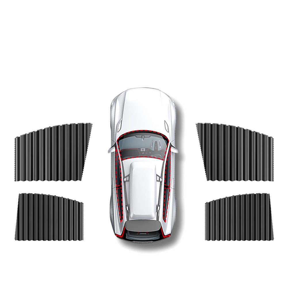 Car Window Sunshade Magnetic Type Privacy Curtain Sun Protection for Vehicles
