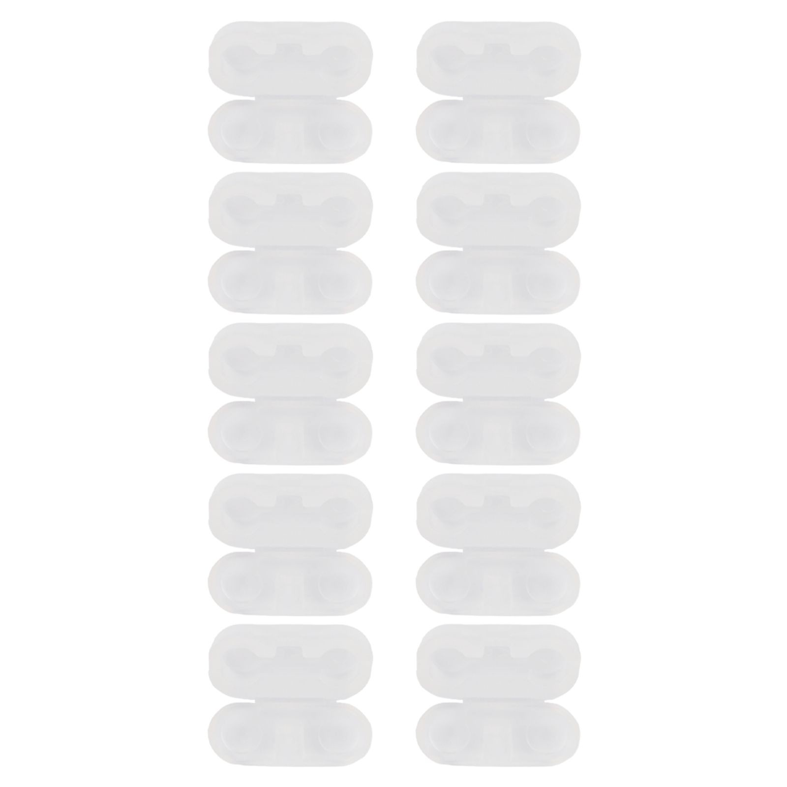 10 30 50pcs Transparent Bead Buckle Chain Connector for Vertical Roller Blinds - Picture 17 of 26