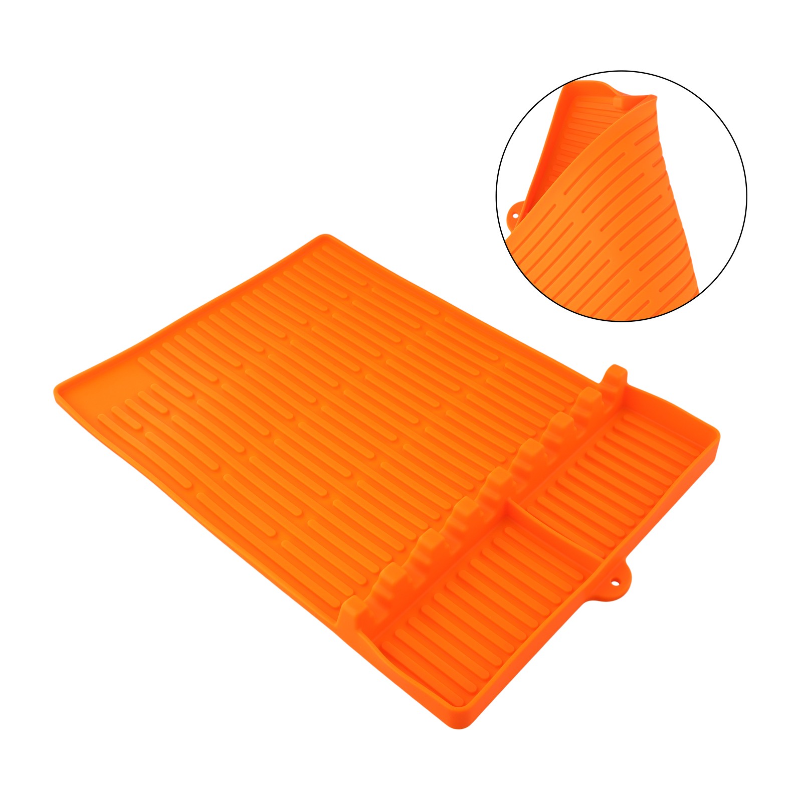 Silicone Griddle Mat Multi Purpose Large Spatula & Drip Pad for Grilling Needs