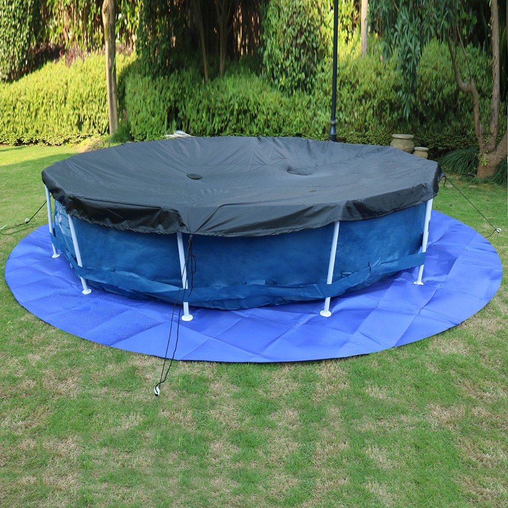 Tapis de revêtement de piscine rembourré pour tapis de piscine hors sol matér - Picture 22 of 36