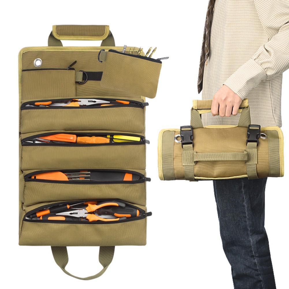 Perfect Choice For Travel For Work Heavy Duty Tool Bag Adjustable Strap - Picture 16 of 19