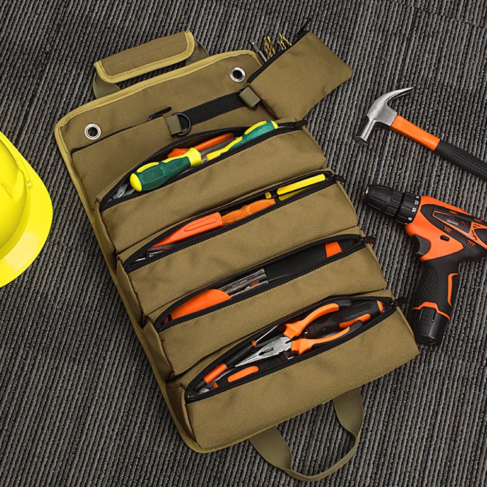 Perfect Choice For Travel For Work Heavy Duty Tool Bag Adjustable Strap - Picture 14 of 19