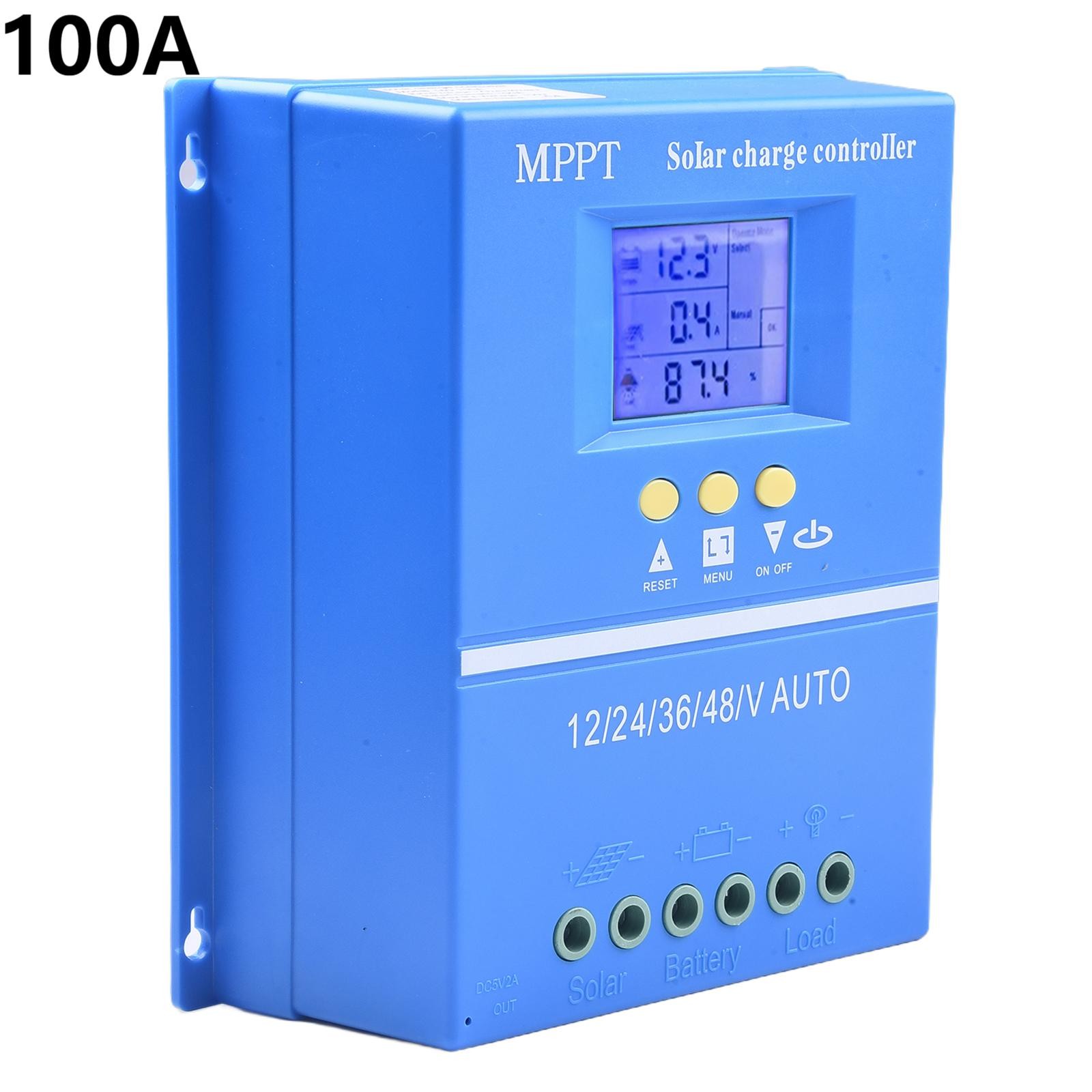 12V 48V For MPPT Solar Controller 80A 100A for Flood and GEL Battery Charging
