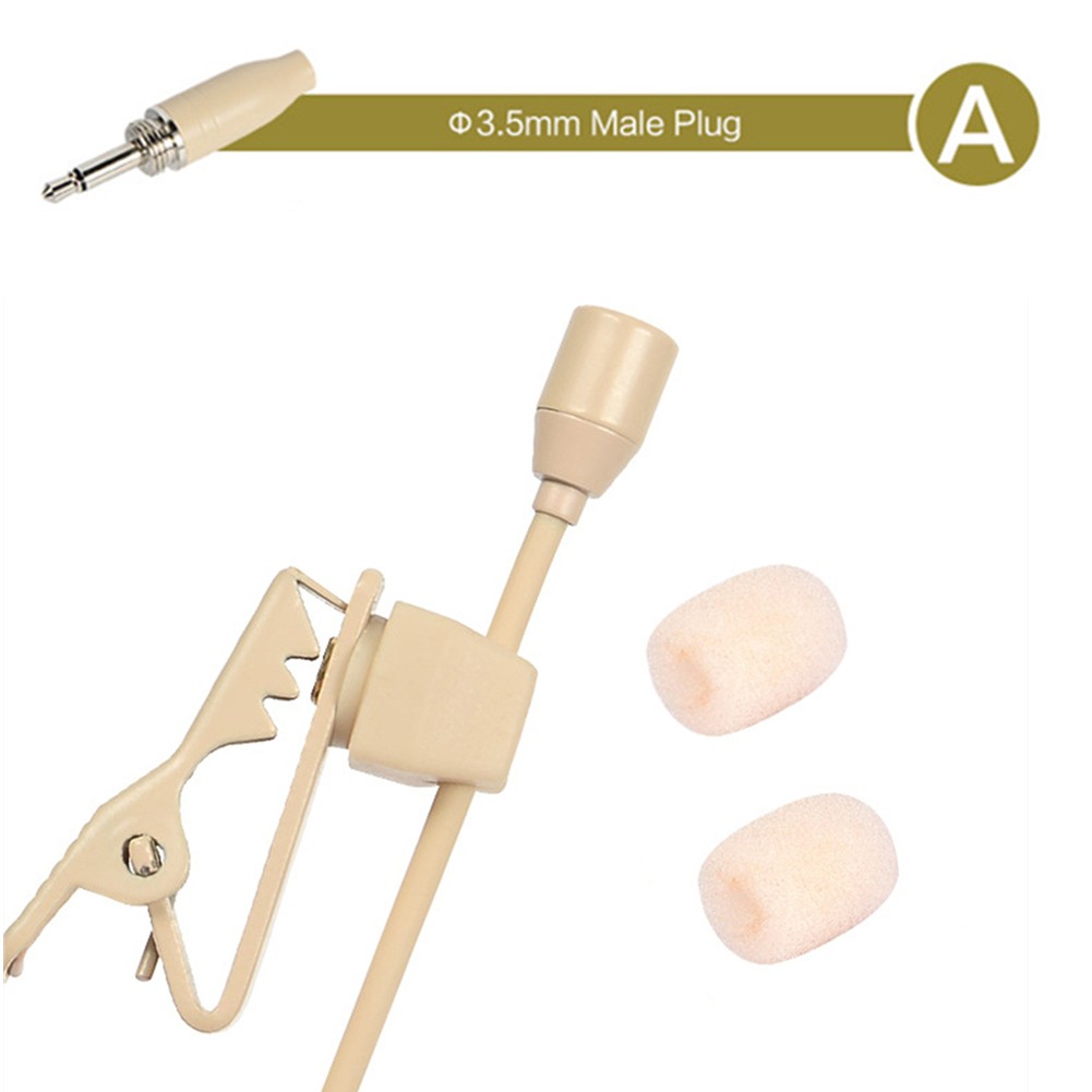 10 Pack Lavalier Microphones Omnidirectional 3 5mm XLR for W