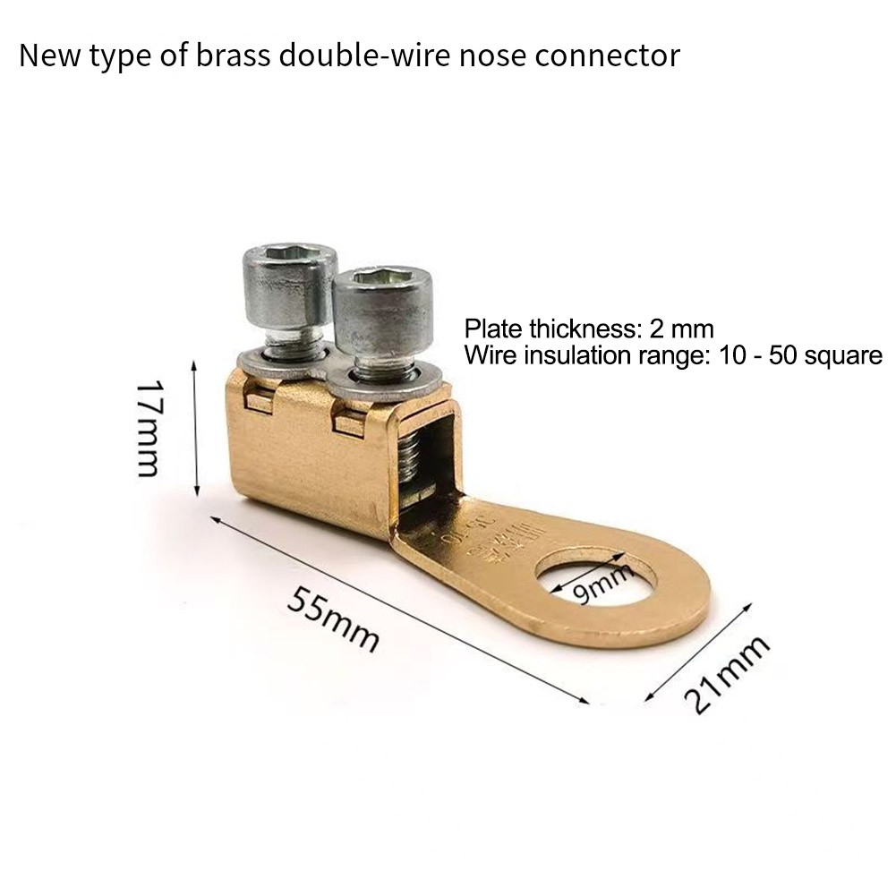 Brass Car Battery Terminal Block Connector with Wrench for Reliable Connection - Picture 11 of 13