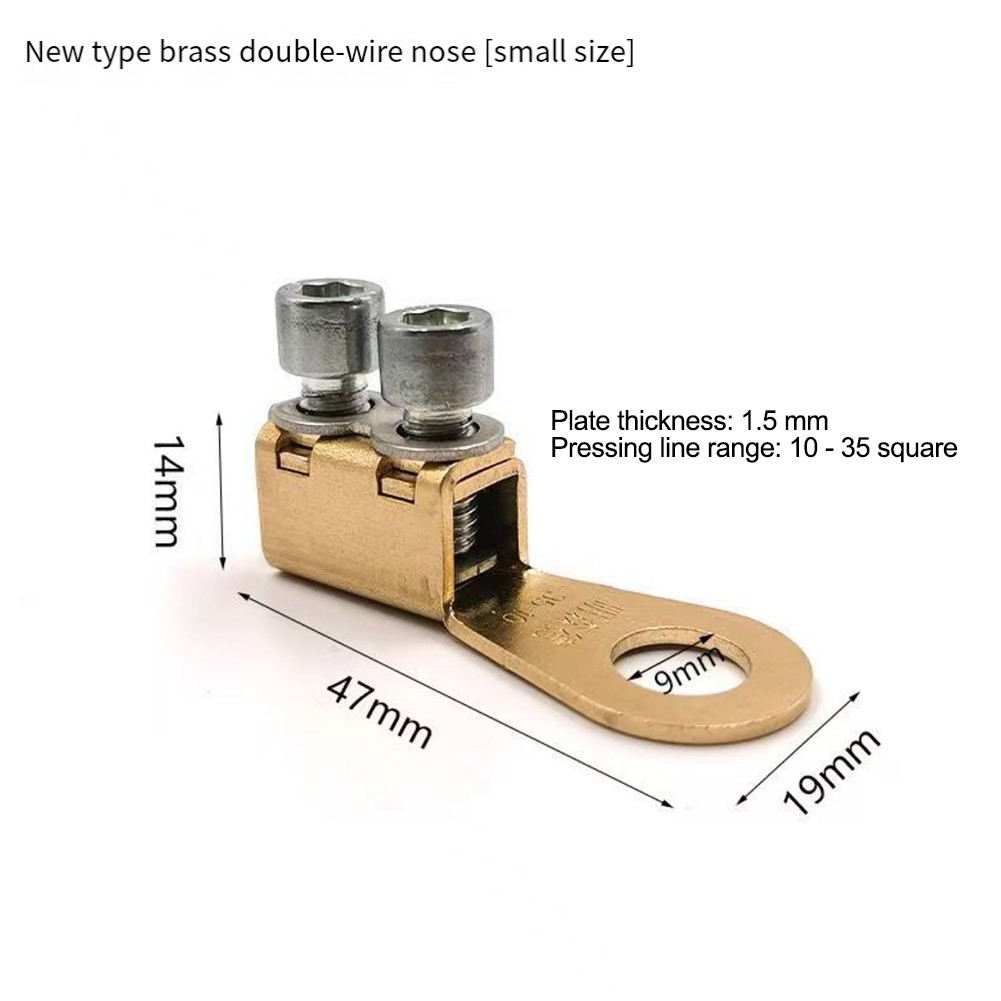 Brass Car Battery Terminal Block Connector with Wrench for Reliable Connection - Picture 9 of 13