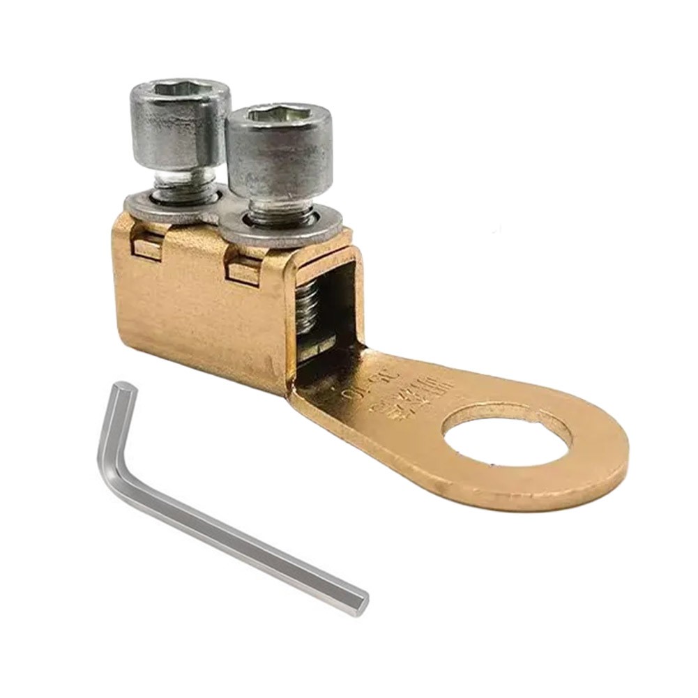 Brass Car Battery Terminal Block Connector with Wrench for Reliable Connection - Picture 8 of 13