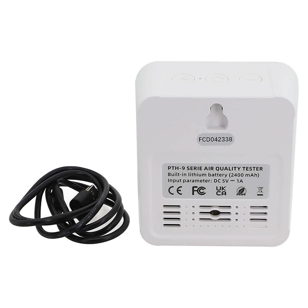 Wifi Enabled 10 in 1 Indoor Air Quality Tester with PM25 and Temperature - Picture 24 of 26