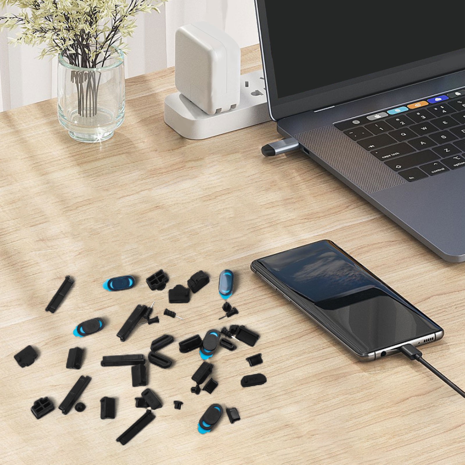40 Pack USB A Type Female Anti Dust Tool for Laptops and Phones Protection - Photo 18/29