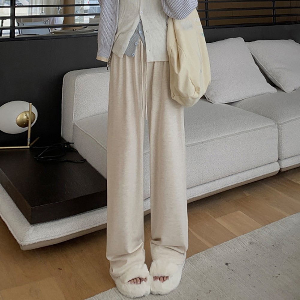 Casual Pants for Women Wide Leg High Waist Lightweight Polyester Blend - Picture 14 of 17