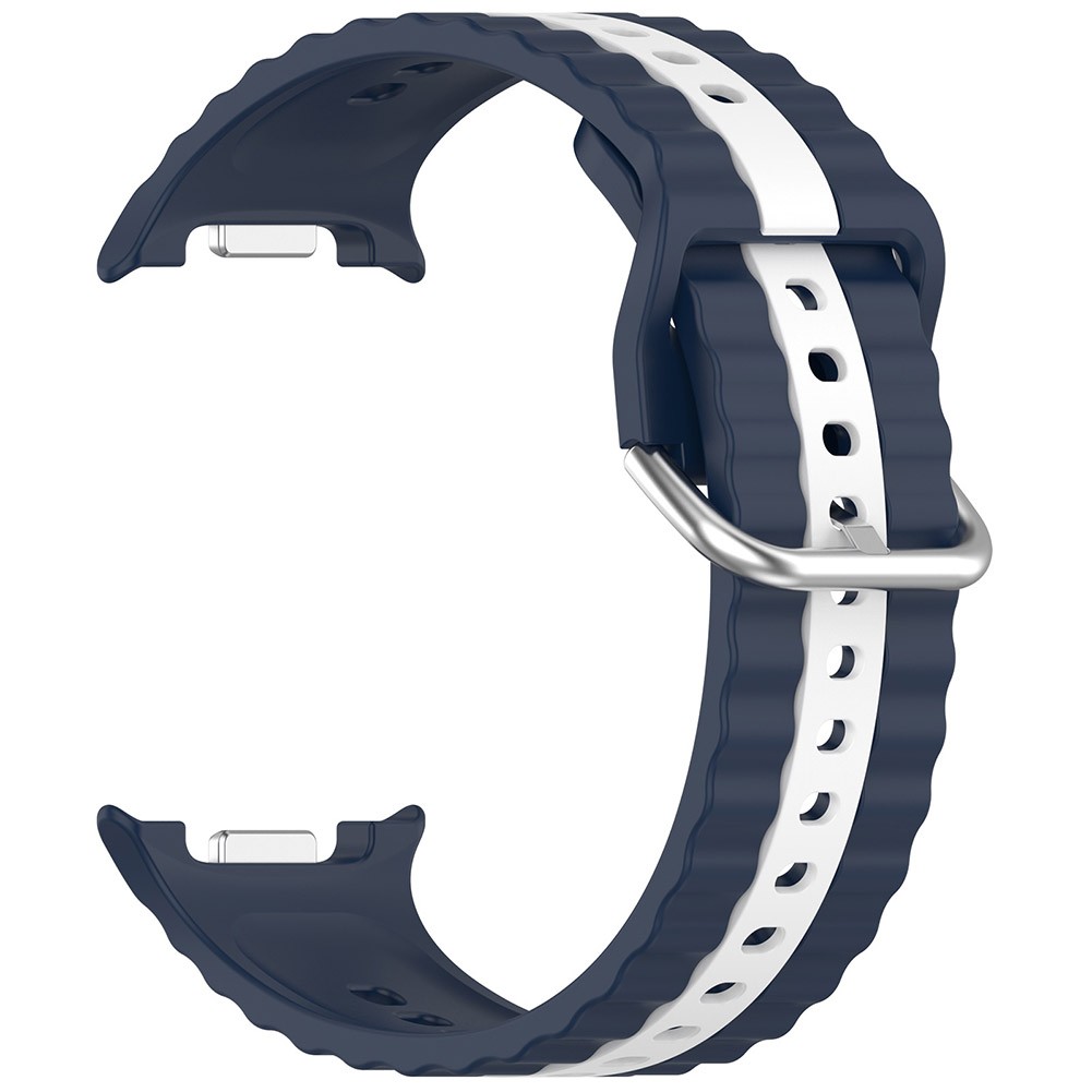 Comfort Fit Silicone Vertical Stripe Strap for Samsung Watch8 Classic 47MM - Picture 5 of 7