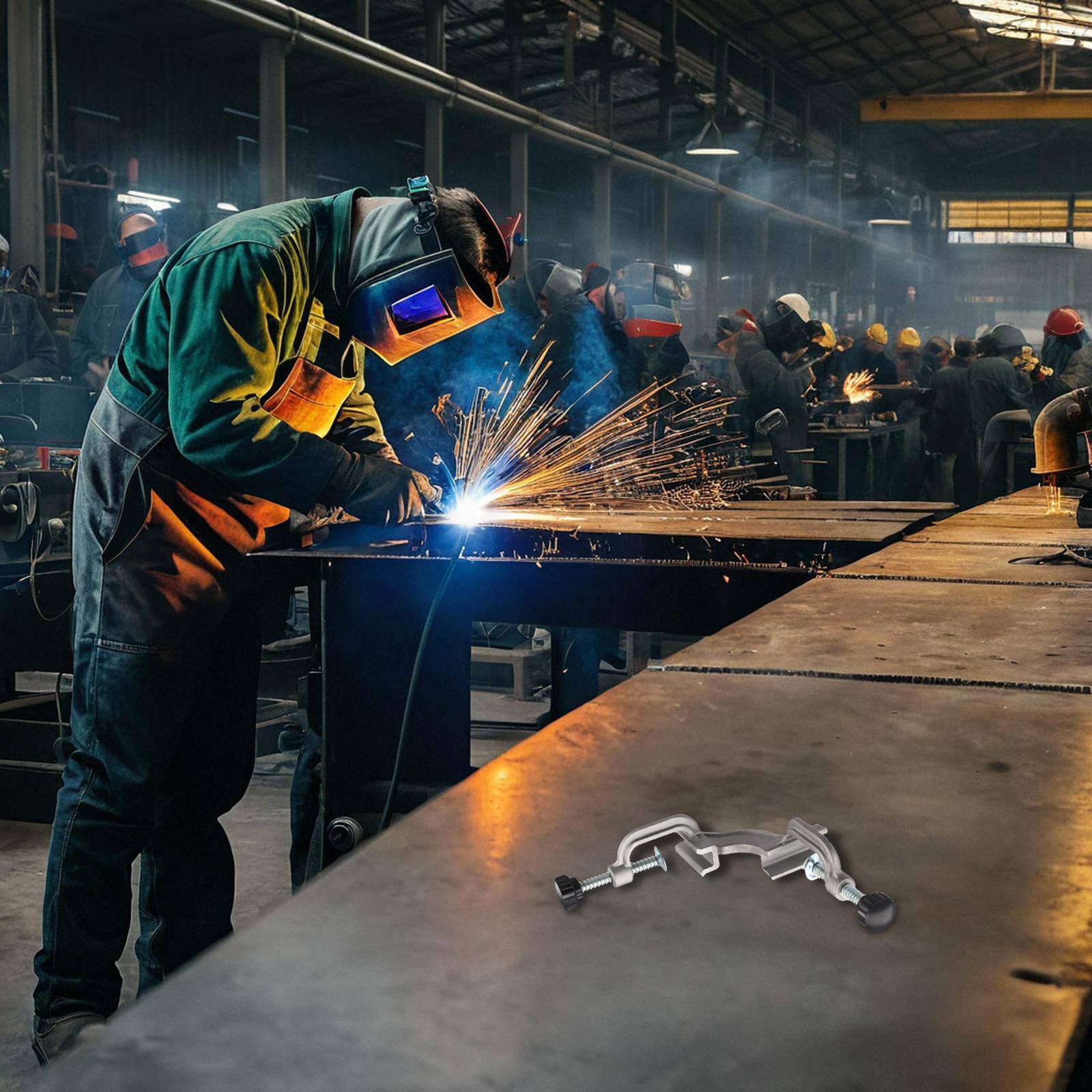 Welding Fixture with User Friendly Features for Quick and Efficient Clamping