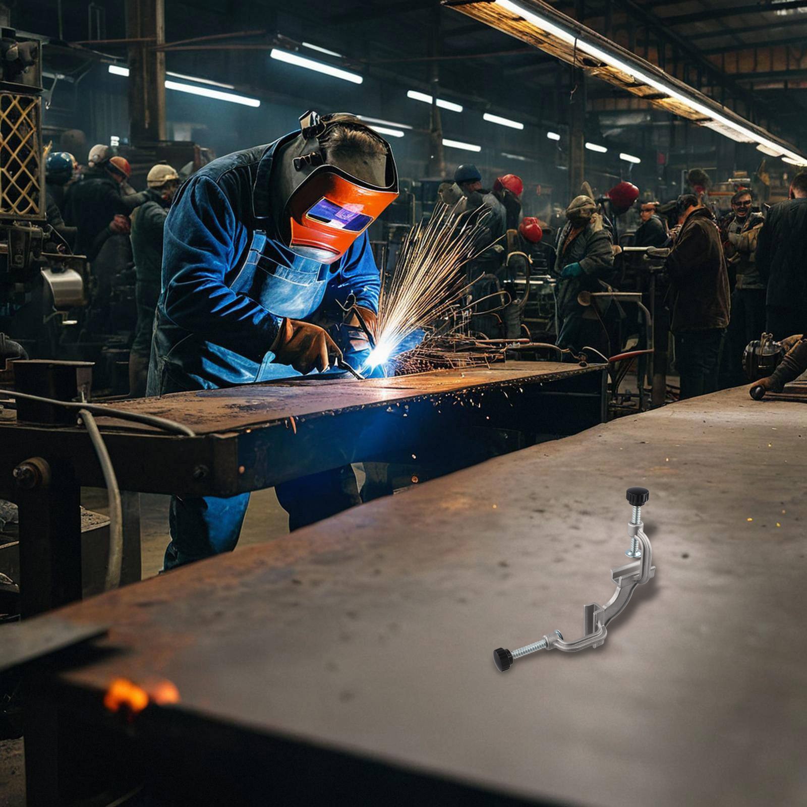 Welding Fixture with User Friendly Features for Quick and Efficient Clamping